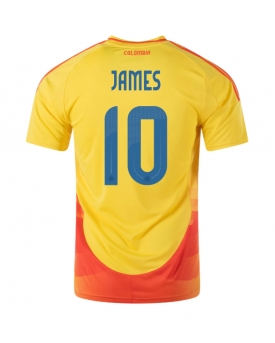 Colombia James Rodriguez #10 Maglia Gara Casa Repliche Copa America 2024 Colombia James Rodriguez #10 Maglia Gara Casa Repliche Copa America 2024